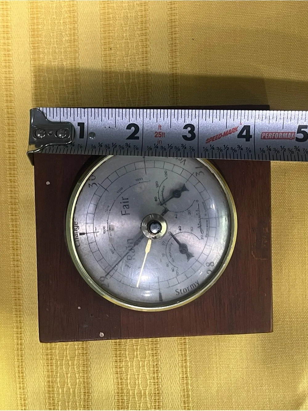 Vintage Airguide Desk Weather Station Barometer 🇬🇧